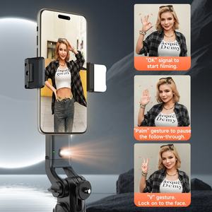 <span class=keywords><strong>ADYSS</strong></span> A101 Ai Intelligent Auto Face Tracking Selfie Stick Trépied Porte-téléphone Rotation 360° pour la prise de photos et le streaming en direct - Product Image 5