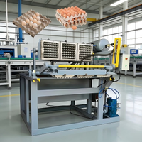 Machine à plateaux à œufs à économie d'énergie de qualité supérieure, 1500 pièces par heure, pour ligne d'emballage d'œufs, rentabilité élevée
