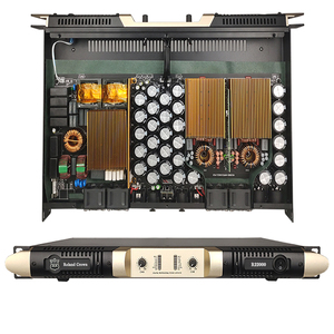 Sistema de DJ Digital <span class=keywords><strong>Roland</strong></span> Crown, Amplificador de Potencia Metálico de 4 Canales, 2000W, 4 Ohmios, R2-2000, 1U, Estéreo, Portátil - Product Image 5