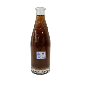 Surface Texture Wholesale Glass Juice Bottle 16oz 200ml 300ml Glass Bottles For Juice Business