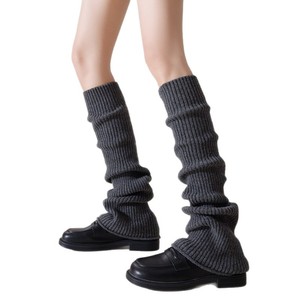 Pila <span class=keywords><strong>de</strong></span> <span class=keywords><strong>lana</strong></span> Acrílico Transpirable Sobre la rodilla Tubo largo Acampanado Adelgazante Hot Girl Y2K Otoño Invierno <span class=keywords><strong>Calentadores</strong></span> <span class=keywords><strong>de</strong></span> <span class=keywords><strong>piernas</strong></span> gruesos versátiles - Product Image 5