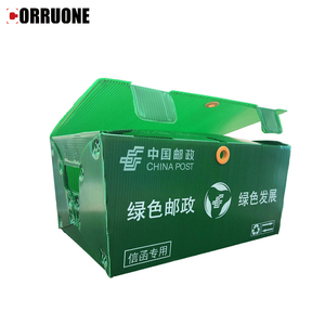 กล่องเก็บของพลาสติก PP แบบพับได้กล่องพลาสติกลูกฟูกปรับแต่งได้ดีไซน์ล่าสุด - Product Image 6