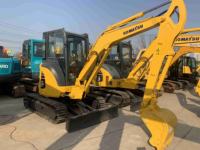 Komatsu PC35MR minigraafmachine, veelzijdige rupsgraafmachine, Japanse bouw, voor comfortabel dagelijks werk.