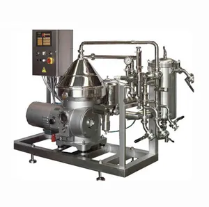 Séparateur de graisse de lait de transformation laitière de qualité alimentaire professionnel/prix de séparateur de crème/centrifugeuse à disque de lait de chèvre