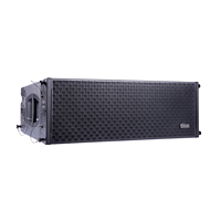 Altavoz Lineal Profesional de Doble Woofer de 10 Pulgadas CrazyDance GLS-80, Resistente al Agua, de Metal, Alta Potencia, para Exteriores, Iglesias, Fiestas, KTV, Escenarios
