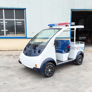 Vente directe d'usine - Voiture de patrouille électrique - Voiture de patrouille scolaire avec lumière d'avertissement et interphone avec mégaphone - Voiture de patrouille électrique - Product Image 2