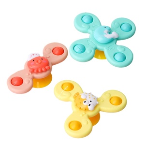 Jouet musical en plastique MST Toys avec <span class=keywords><strong>ventouse</strong></span>, gyroscope rotatif et hochets pour chaise haute - Product Image 1