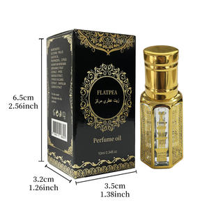 Perfume árabe de madera, fragancia duradera, 10ml, paquete portátil, en stock. - Product Image 2