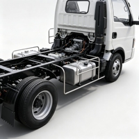Camion compacteur à ordures JAC 4x2 diesel manuel 5-6 m³ 2-3 tonnes de charge utile Euro 6 pour la collecte des déchets sanitaires