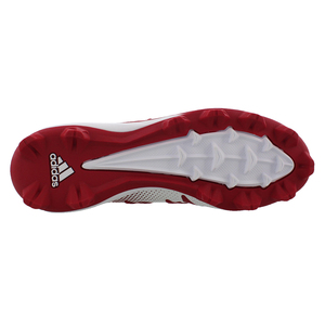 Zapatos de Fútbol Adidas Afterburner 7 Md para Hombre, Color Rojo/Blanco |   100% Auténtico - Product Image 4