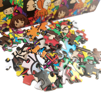 Fabrication de puzzles éducatifs en papier personnalisés de 1000 pièces pour adultes, puzzle de type jigsaw
