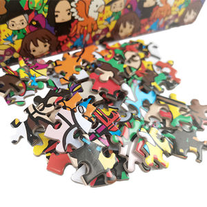 ผลิตจิ๊กซอว์ปริศนากระดาษ 1000 ชิ้น แบบกำหนดเอง สำหรับการศึกษาและเกมสำหรับผู้ใหญ่ - Product Image 4