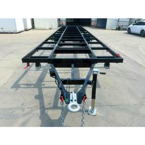 <span class=keywords><strong>Remorque</strong></span> de châssis à plat de serrure de conteneur de <span class=keywords><strong>remorque</strong></span> de maison légère mobile de norme australienne - Product Image 5