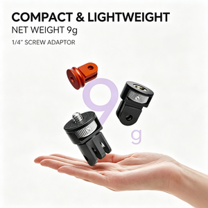 Adaptador de Montaje para Trípode con Tornillo de <span class=keywords><strong>1</strong></span>/4, Base Universal para <span class=keywords><strong>Insta360</strong></span> X5 X4 X3 GoPro Hero 13, Deportes al Aire Libre, Vlogging - Product Image 3