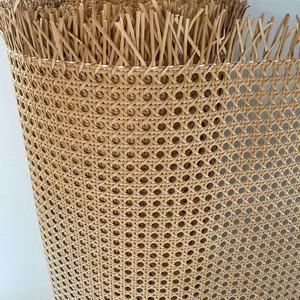 Malla octogonal de ratán natural en rollo, transpirable, para decoración de puertas de armario, respaldo de sofá, materia prima. - Product Image 3
