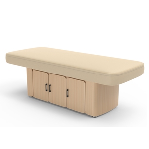 Cama de Masaje Eléctrica para Spa, Salón de Belleza y Tratamientos Médicos, con Gabinete de Madera, Modelo Mt <span class=keywords><strong>Charlotte</strong></span> - Product Image 1