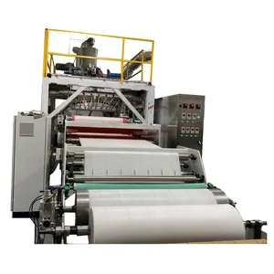 Fabrika iyi 600-2400mm eritilerek şişirilmiş makinesi/eriyik üflemeli filtre makinesi/meltblown nonwoven kumaş yapma makinesi