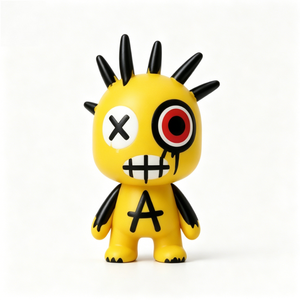 Promotion : Boîte Mystère – Figurine Artisanale en PVC Personnalisée, Poupée Jaune Moelleuse, Jouet d'Art de Collection pour Décoration Intérieure - Product Image 1
