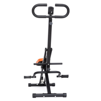 Appareil d'exercice pliable pour l'équitation à domicile, équipement de fitness pour entraînement cardio complet du corps