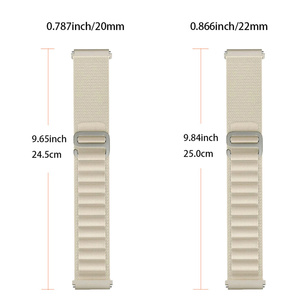 สายรัดข้อมือไนลอนแบบสปอร์ตขนาด 22 มม. สำหรับนาฬิกา <span class=keywords><strong>Xiaomi</strong></span> Watch <span class=keywords><strong>5</strong></span> - Product Image 6