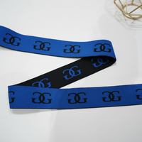 Bande élastique en nylon/spandex de qualité supérieure Aoya, douce, durable, confortable, couleur unie, ceinture de boxer, jacquard brillant, Chine