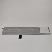 Keyboard Membran Saklar Sentuh Kapasitif dengan Grafis Overlay Cetak Silkscreen Desain Warna Kustom untuk Peralatan Rumah Tangga 5