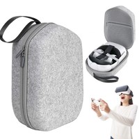 Étui rigide pour casque VR pour Oculus Quest 2 Étui de transport pour contrôleur de jeu