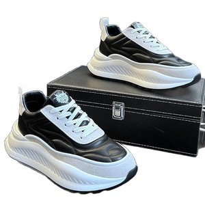 Zapatos Deportivos de Verano con Suela Gruesa y Aumento de Altura, Estilo Casual, con Cordones, Malla Transpirable, Suela de PVC, Ligeros y a la Moda - Product Image 5