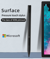 Stylo capacitif actif spécial pour tablette Microsoft, nécessitant l'installation d'une batterie