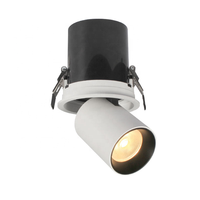 Éclairage LED encastré intérieur, design moderne, indice de protection IP54, 5W/15W, 220V, anti-éblouissement, dimmable, éclairage de bureau, utilisation domestique et hôtelière