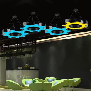 Lámpara Colgante Geométrica Moderna con Cuerpo Dorado, LED E26, Acero Inoxidable, Altura Ajustable, para Sala de Estar, 3500K - Product Image 3