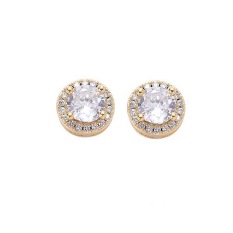 A pair of gold