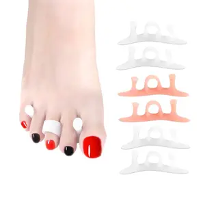 Hammer Toe Pads Corrector & Glätte isen für gekräuselte, gebogene, klaue & Mallet Toe Relief rechte und linke Gel stütze Wappen kissen