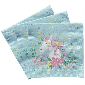 Guardanapo de papel estampado personalizado, 33*33cm mesa cor guardanapo guardanapo impressão guardanapo - Product Image 2