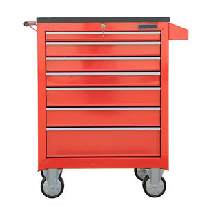 Chariot à outils de garage d'<span class=keywords><strong>atelier</strong></span> de voiture avec 7 tiroirs boîte à outils d'armoire à outils - Product Image 2