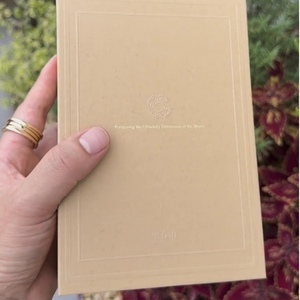 Book Shaped Rigid <b>Gift</b> <b>Box</b> Ivory Board Hot Stamping Logo Sponge Liner High End Craft Packaging - Product Image 2