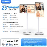 Téléviseur portable intelligent à écran tactile de 32 pouces, processeur 8 cœurs, système d'exploitation Android, batterie intégrée avec caméra 13MP, moniteur rotatif