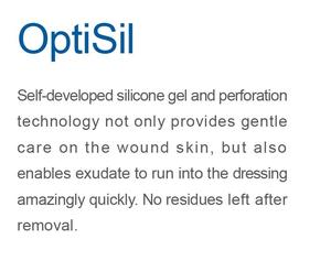 Pembalut Busa Gel Silikon untuk Perawatan Luka Ulser Kaki Diabetik - Product Image 5