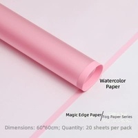 Papier d'emballage pour bouquet de fleurs, feuilles d'emballage florales imperméables, rouleau pour fleuriste, emballage cadeau pour fleurs fraîches, en vrac