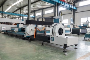 CNC fibre laser 6000w automatique tôle et tuyau DHT6020 machine de découpe pour plaque métallique et tube - Product Image 2