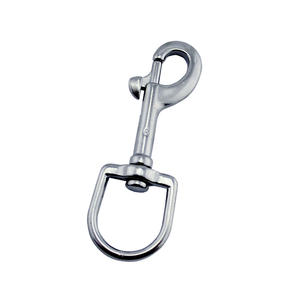 Crochets de laisse pour chien en acier inoxydable, boucles de bijoux pour animaux de compagnie, porte-clés, accessoires de quincaillerie pour sacs, pour la plongée - Product Image 1