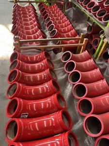 ท่อปั๊มคอนกรีตแบบโค้งสองชั้นสำหรับ Zoomlion Sany - ปรับแต่งสเปคและสีได้ - Product Image 5