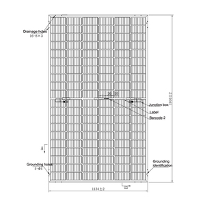 Высококонцентрированный фотоэлектрический (<span class=keywords><strong>CPV</strong></span>) элемент солнечной панели 430W-460W монокристаллического кремния типа PERC - Product Image 2