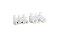 Connecteur de fil électrique à connexion rapide 16A 500V 3 broches mâle femelle enfichable boîtier en nylon de contact en cuivre pour les applications d'alimentation