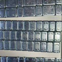 5g 10g Blocs d'équilibrage de roue adhésifs en acier Fe et en acier plaqué zinc pour pneus de voiture