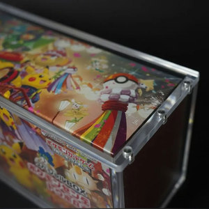 Étui en acrylique magnétique N52 de qualité supérieure, compatible avec la boîte spéciale Pokémon Center Hiroshima Tohoku, avec protection UV - Product Image 2