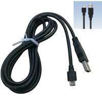 Kabel Data USB untuk Pengontrol PS4 Kabel Pengisi Daya 1.5m untuk PlayStation 3 4 Kabel Catu Daya Aksesori Konsol Game
