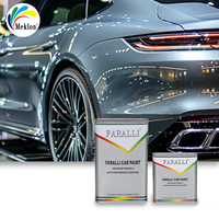 Haute qualité 2K vernis acrylique haute solide couche transparente laque voiture finition résine époxy liquide revêtement pulvérisation Application