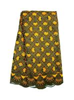 En solde grande remise haute qualité gros tissus de dentelle africaine lourde tissu de dentelle de voile suisse