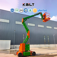 Plataforma Elevadora Articulada para Terrenos Difíciles, Plataforma Elevadora de Brazo Articulado, Plataforma de Trabajo Aérea Hidráulica para Pintura Exterior
